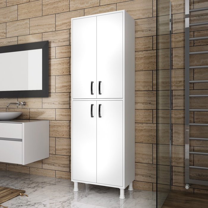 Hanah Home Armario Multiusos M4 - 1103 Blanco Hanah Home Armario Multiusos M4 - 1103 Blanco